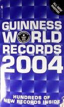 The Guinness Book of World Records: 2004 / 562 Pages of Amazing Feats - $2.27