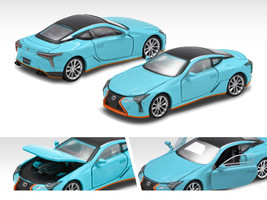 Lexus LC500 RHD (Right Hand Drive) &quot;Goes Semi-Gulf&quot; Light Blue with Black Top an - £19.23 GBP