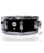 GRIFFIN Snare Drum - Poplar Wood Shell 14&quot; x 5.5&quot; with Black PVC &amp; Coate... - $69.75 CAD