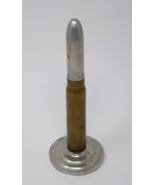 WWII Trench Art Bullet Tabletop Cigarette Lighter - $48.99