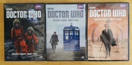 Doctor Who DVD Lot 3 DVD&#39;s Series Eight Part Two &amp; Series Nine Part One and Two - £15.72 GBP