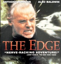 2000 The Edge Vintage VHS Survival Action Thriller Anthony Hopkins Bart the Bear - £4.12 GBP