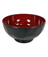 Japanese Small Dotted Grain Pattern Black Red Lacquer Copolymer Plastic ... - €10,69 EUR