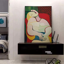Pablo Picasso A Dream 1932 HQ hand painted reproduction Canvas Painting Art Wall - £110.98 GBP+
