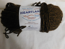 Lion Brand Yarn Heartland Sequoia  Dye Lot 639009 - $4.99