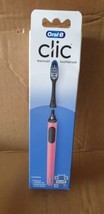 Oral-B Clic Manual Toothbrush, Coral, with Replaceable Brush Head - 1 Count - $8.56