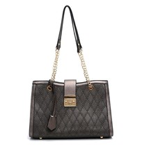 Women Handbag Ladies Messenger Bag Female Handbag Shoulder Bag With Gold Chain - £39.85 GBP