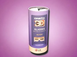 LG AG-F210 3D Glasses Complete Original - $5.52