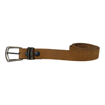 Marc Wolff Leather Belt Brown Pebbled Ratchet Style Buckle 38&quot; Length Mens - $14.10