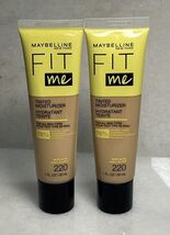 2 Maybelline Fit Me Tinted Moisturizer With Aloe - 220 - 1oz - $13.46