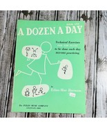 Vintage A Dozen A Day Book One Technical Exercises For Piano Edna Burnam... - £11.20 GBP