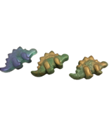 3 Dinosaurs Refrigerator Magnets Assorted Colors Strong Magnets 1&quot; x 2&quot; ... - $74.54 MXN