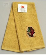 Lodge Collage Southwestern Desert Design Terry Towel 16x28 inches - $10.88