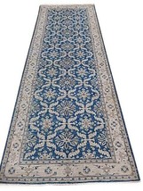 4 x 11 Blue Bedroom Runner Rug 49 x 134 in Chobi Peshawar Runner Natural Dyes - £1,346.47 GBP