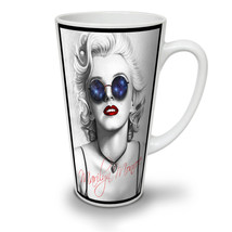 Glasses NEW White Tea Coffee Latte Mug 12 17 oz | Wellcoda - £16.99 GBP+