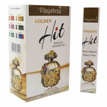 Vijayshree Golden Hit Incense Sticks Export Quality Fragrance AGARBATTI 180gm - £19.61 GBP