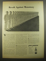 1954 John Jameson Irish Whiskey Ad - Revolt against Monotony - £14.62 GBP