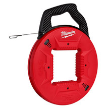 Milwaukee 48-22-4178 240&#39; 1/8&quot; Steel Fish Tape with Low Friction Case - $151.99