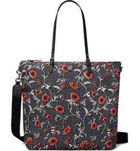 Tory Burch Virginia Printed Recycled Nylon Tote Crossbody ~NWT~ Floral - £231.43 GBP