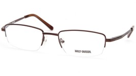 New Harley-Davidson Hd 712 Brn Brown Eyeglasses Frame 53-20-145 B32mm - £70.05 GBP