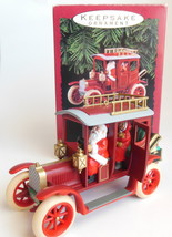 Hallmark Christmas Ornament Shopping with Santa Here Comes Santa Series ... - $24.95