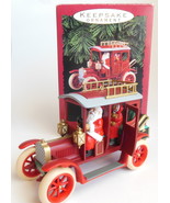 Hallmark Christmas Ornament Shopping with Santa Here Comes Santa Series QX5675