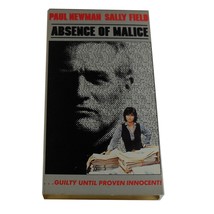 Absence of Malice (1989 VHS) Paul Newman, Sally Field - £2.38 GBP
