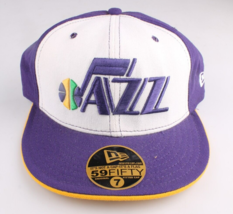 Vintage New Era Hardwood Classic Utah Jazz 59 Fifty Hat - $414.14 MXN