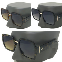 Xxl Oversized &quot;Jackie&quot; Women Sunglasses Aviator Flat Top Square Vintage Shadz - £10.43 GBP