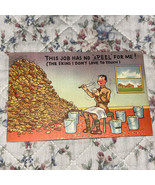 WWII Military Soldier Cartoon Humor Comic Joke Postcard #129 - Apeel - $4.68