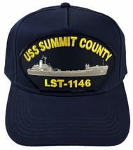 USS Summit County LST-1146 Ship HAT - Navy Blue - Veteran Owned Business - £18.17 GBP