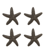 Cast Iron Ocean Coral Sea Star Shell Starfish Decorative Accent Statue S... - $40.99 CAD