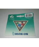 Girl Scout Brownie Iron On Badge ~  Science in Action #59145 SEALED - $60.63 MXN