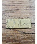 US Mail Post Meter Stamp Des Moines Iowa 60s/70s Cutout USPS - €3,39 EUR