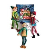 Elf Mates Set The Chef The Cobbler &amp; The Toy Maker With Storybook 4 Piece Bundle - £35.27 GBP