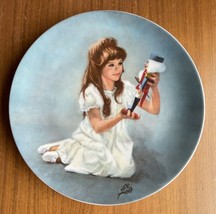 Clara And The Nutcracker Ballet Plate By Shell Fisher 1st In Nutcracker Series C - £15.73 GBP
