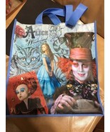 NWT Disney Store Alice In Wonderland Canvas Tote 2010 Movie Collectible - £5.27 GBP
