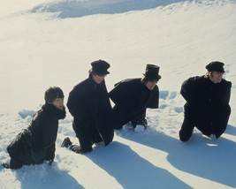 The Beatles John Paul Ringo George Filming Snow In Austria Help! 16X20 Canvas Gi - £56.08 GBP