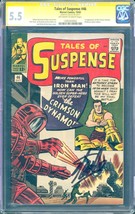 Tales of Suspense #46 (1963) CGC 5.5 -- O/w to white; Stan Lee signed (SS) - £647.92 GBP