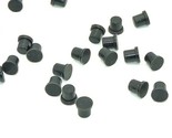 5mm Rubber Hole Plugs Black Push In Hole Plug   25 per package - $10.35