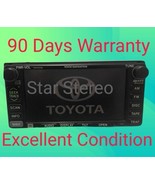 02-04 TOYOTA Camry JBL Navigation Radio CD Tape Player  Display 17001 OE... - $215.28 CAD