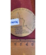 Israeli bronze Medal - Tower of David, Jerusalem [ISR10186] - $75.00