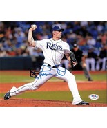 KYLE FARNSWORTH signed 8x10 photo PSA/DNA Autographed Tampa Bay Rays - £27.88 GBP