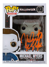 Nick Castle Signed Halloween Michael Myers Funko Pop #03 The Shape Inscribed JSA - £131.80 GBP
