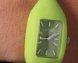 Rumbatime Mujer Grande Apple Verde Lafayette Cuarzo Analógico Silicona R... - $21.75