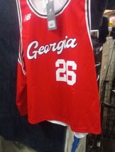 New Balance Georgia Number 26 Jersey,      1085 - $15.00