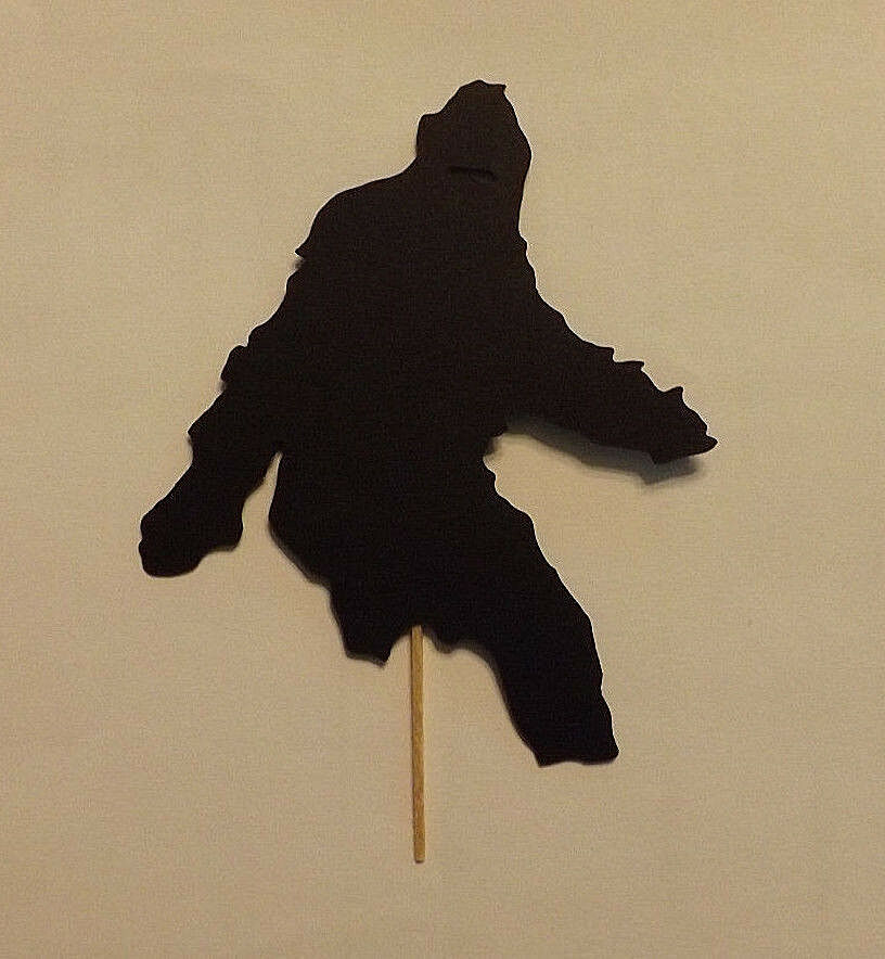 Lot of 12 Bigfoot Cupcake Toppers! Patty Design - $3.95