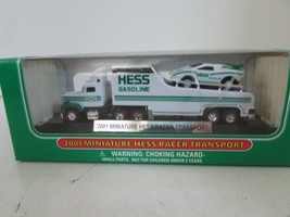 HESS 2001 MINIATURE HESS RACER TRANSPORT WORKS NEEDS BATTERY BOXED S1 - £4.33 GBP
