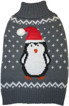 Fashion Pet Gray Penguin Dog Sweater X-Small - 1 count - £24.00 GBP