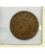 1863 Civil War Token French Lady Liberty Patriotic I O U One IOU 1 Cent - $74.99